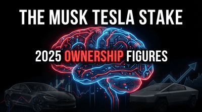 イーロン・マスクはテスラのどれくらいを本当に所有しているのか？2025年最新の数字