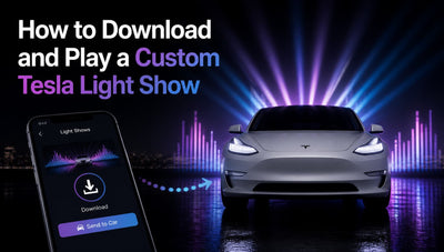 Sådan downloader og spiller du et tilpasset Tesla-lysshow: En trin-for-trin guide