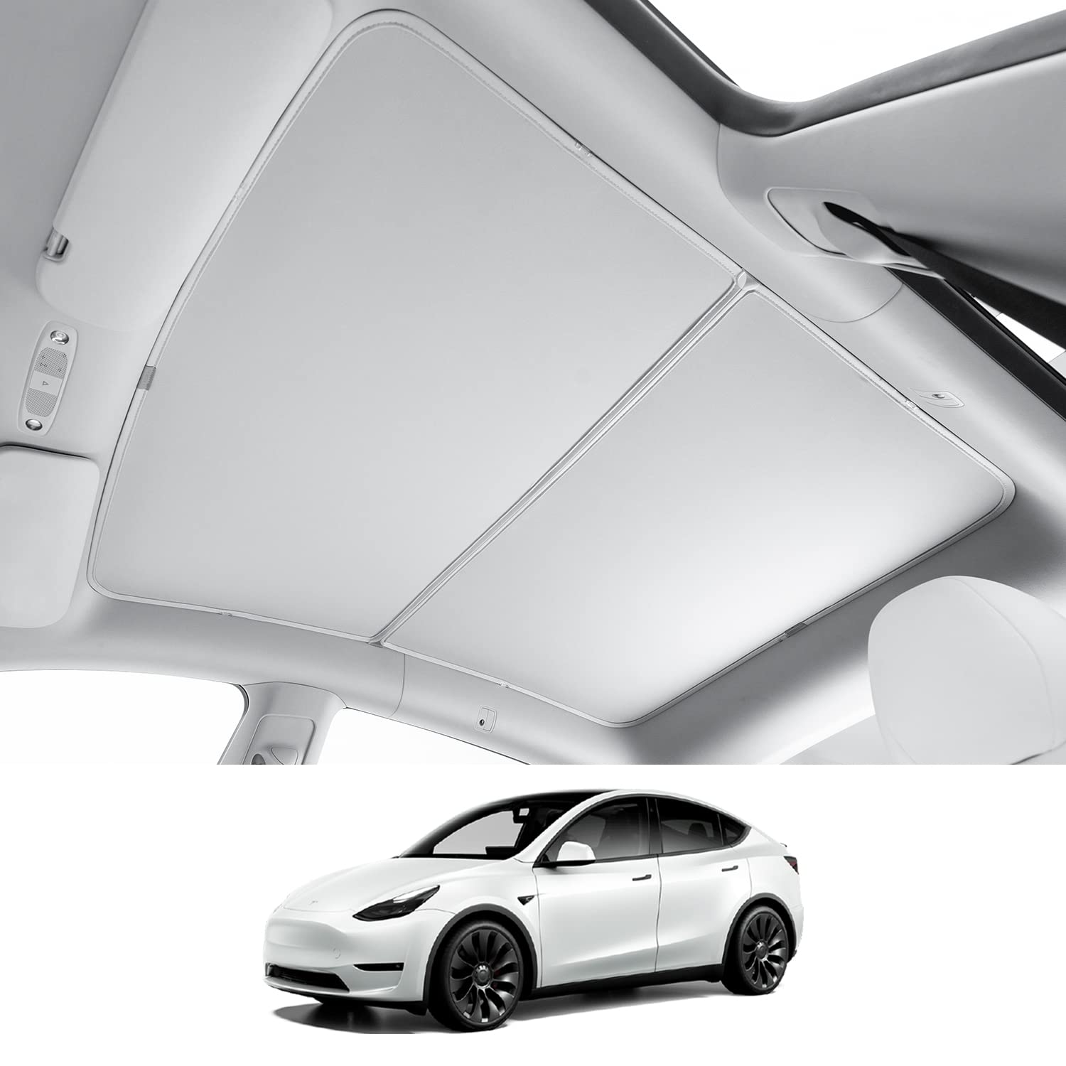How to Install Model Y Sunshade