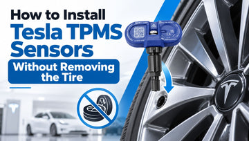 How to Install Tesla TPMS Sensors Without Removing the Tire - Tesery Official Store