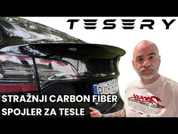 Tesery Model 3 Carbon Fiber Spoiler: Install Guide