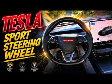 Tesery Model 3 Highland Carbon Fiber Steering Wheel Guide