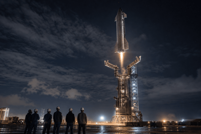 Reports: Musk updates Starship tower catch and reuse timeline