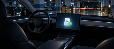Reports: Tesla and Alipay Partner for In-Car Parking Payments in China