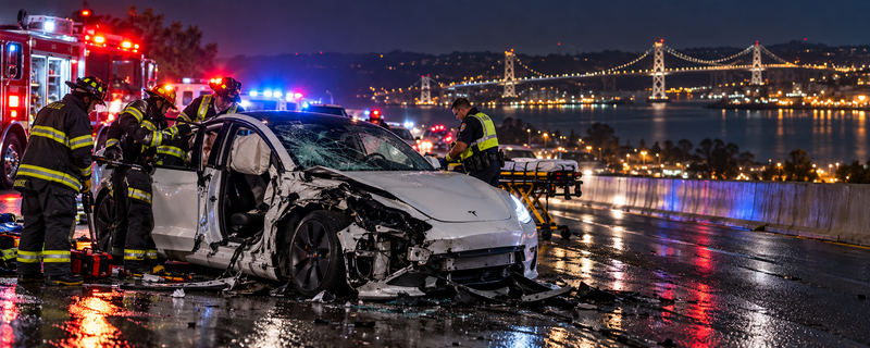 Reports: Tesla in Full Self-Driving mode in fatal I-80 Vallejo crash - Tesery Official Store