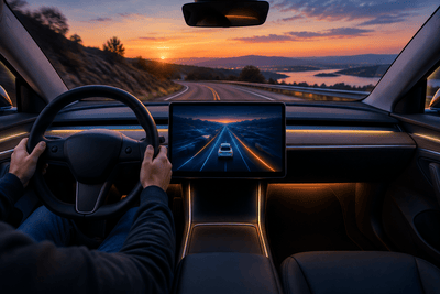 Reports: Tesla Software Update Could Steer Without FSD Enabled