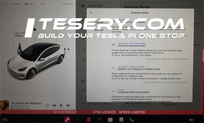 テスラの最新イノベーションを公開：ソフトウェアアップデート2023.32のサービスモードリリースノート