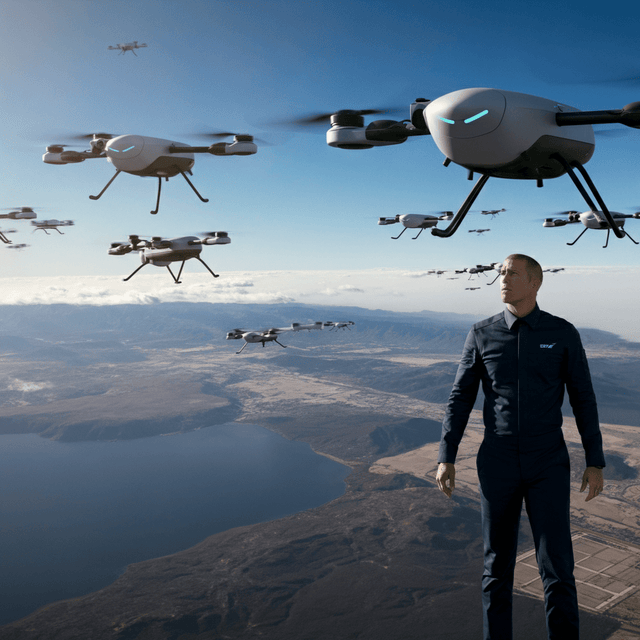 SpaceX y xAI, según informes, se unen a la búsqueda del Pentágono de tecnología de enjambre de drones autónomos