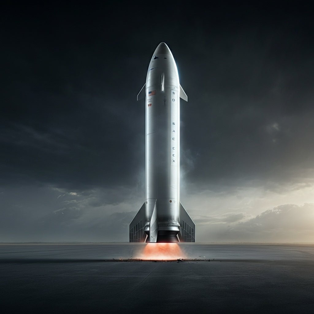 SpaceX Starship Version 3 Booster Crumples in Early Testing - Tesery Official Store