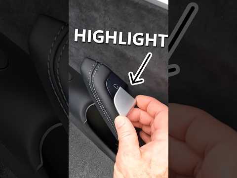 Tesery Model 3 Highland Door Button Patch: The Essential Mod