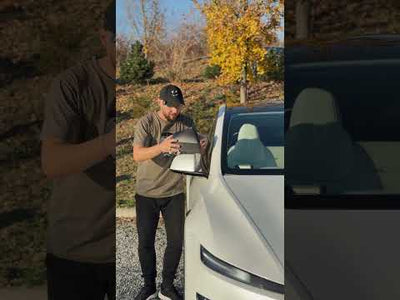 Tesery Model Y/3 Carbon Fiber Dash & Door Trim Review: Bye Bye Wood!