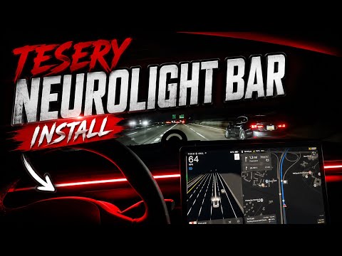 Tesery NeuroLight: Model Y Ambient Light & Blind Spot Mod
