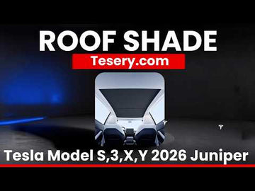 Tesery Tesla Glass Roof Shade Review & Install Guide - Tesery Official Store