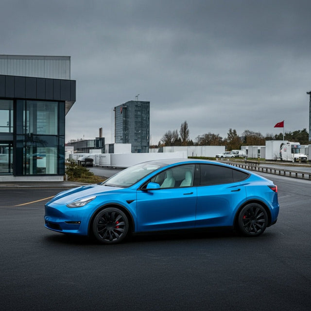 Tesla Giga Berlin implementa FSD não supervisionado para transporte do Model Y