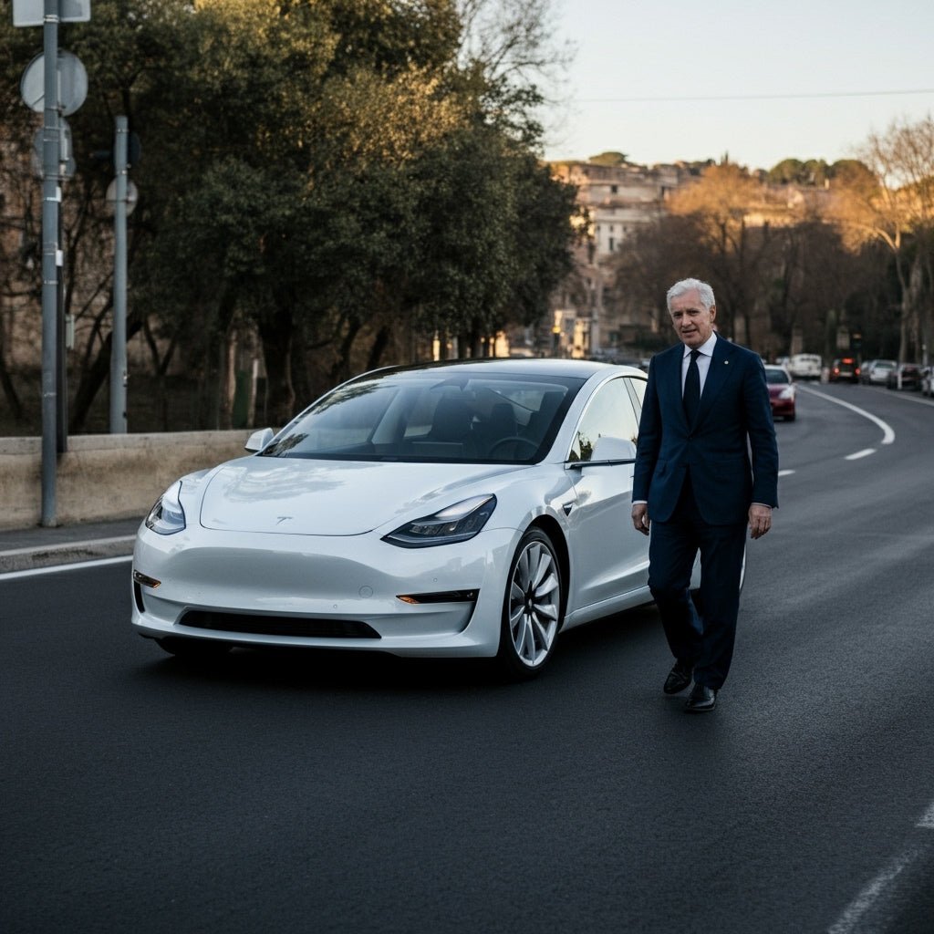Tesla Hosts Rome Mayor for First Italian FSD Supervised Road Demo - Tesery Official Store