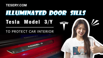 Tesla Model 3/Y Illuminated Door Sills - MUCH BETTER THAN TESLA VERSION! - Tesery Official Store