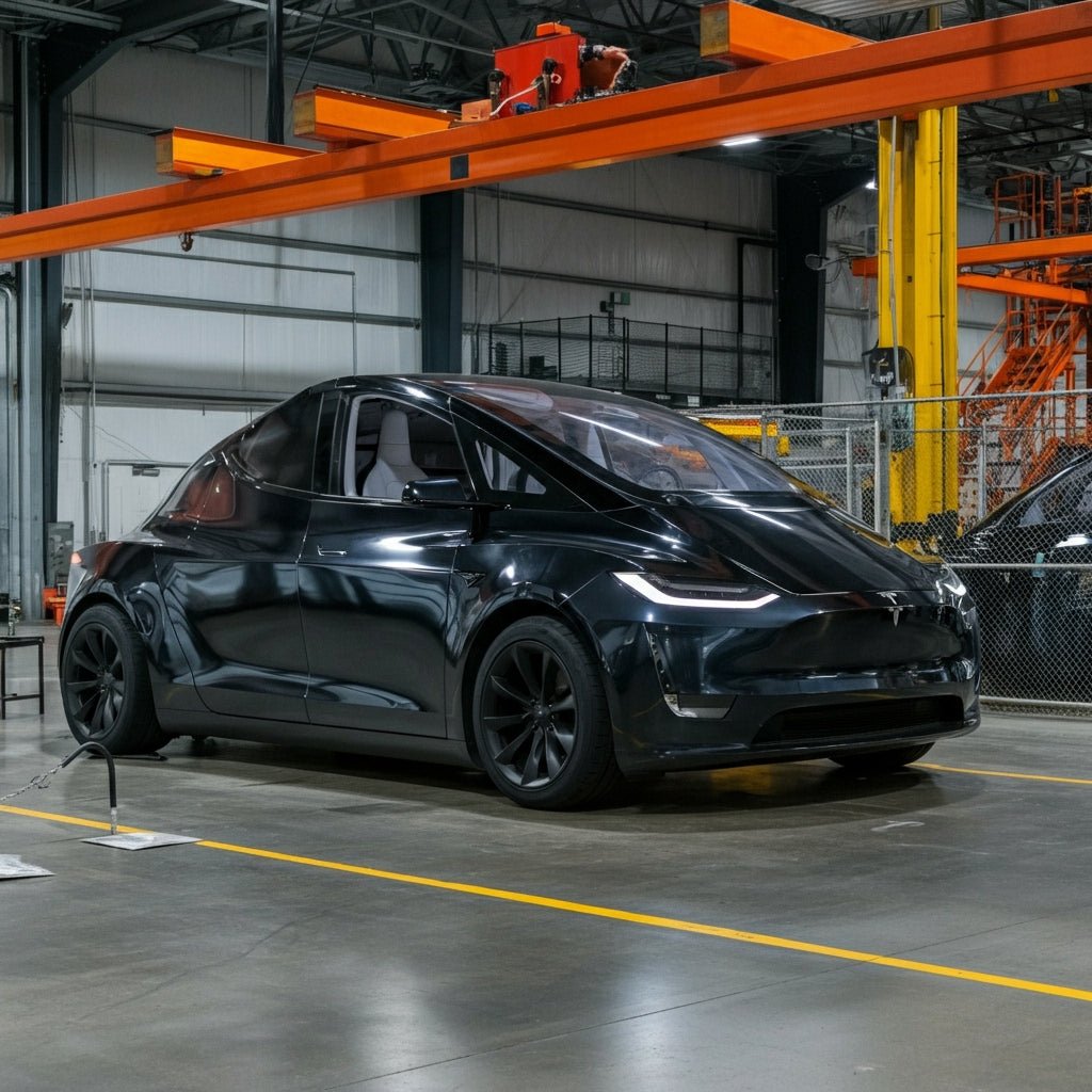 Tesla Semi Frames Stack Up in Nevada as Production Nears