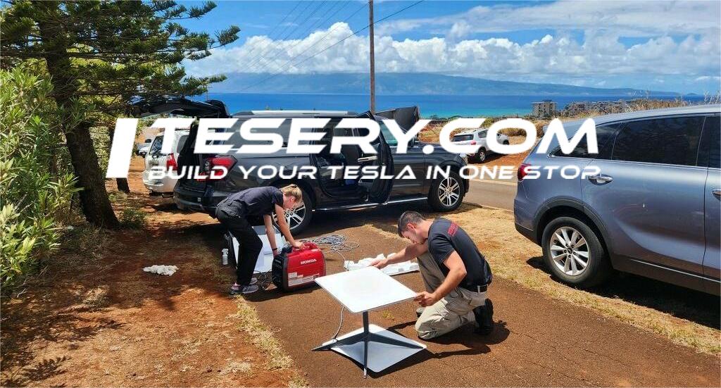 Tesla, SpaceX, and Starlink Extend Helping Hand to Hawaii's Wildfire Recovery - Tesery Official Store