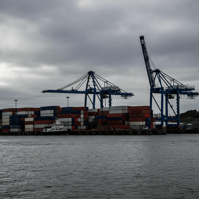 Tesla Sweden Maintains Strategic Foothold at Trelleborg Port Despite Union Blockade Efforts