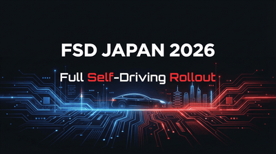 Tesla apunta a 2026 para el lanzamiento de la conducción autónoma total en Japón tras un crecimiento récord