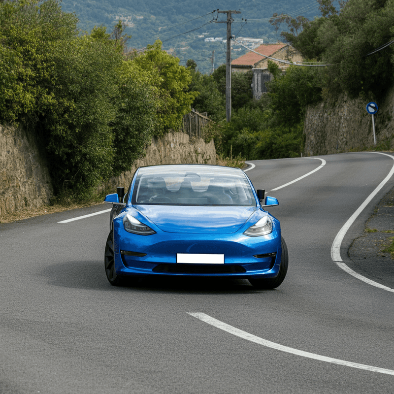 **Tesla's FSD Navigates a Trial by Fire on Narrow European Roads, Executing Flawless Maneuvers That Challenge Human Drivers** - Tesery Official Store