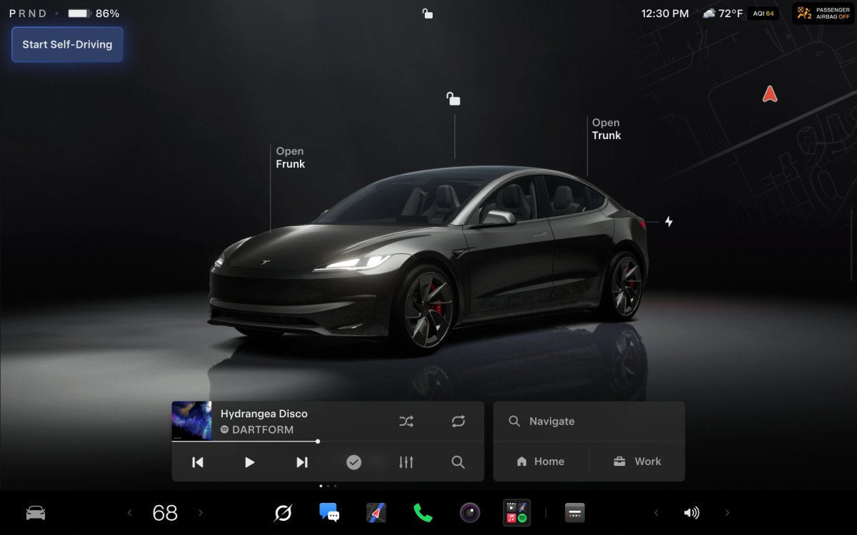 Tesla Spring 2026 Update (v2026.14): Interactive Rear Map Rolls Out ...