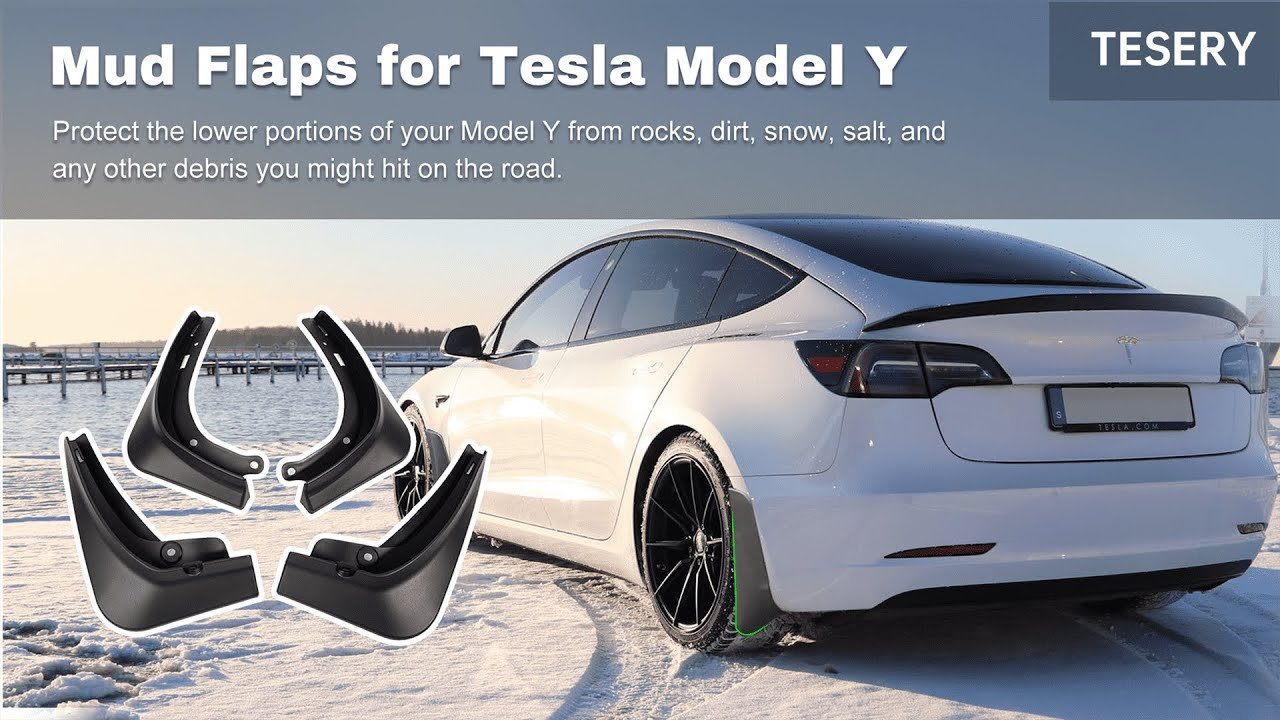 What do Tesla Mud Flaps Splash Guards do with Model 3 and Model Y? - Tesery Official Store