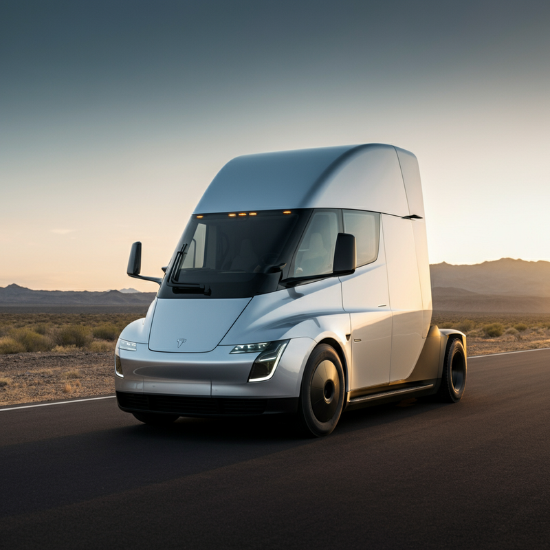 Tesla Releases Detailed Specs for Semi Truck Ahead of Mass Production Launch