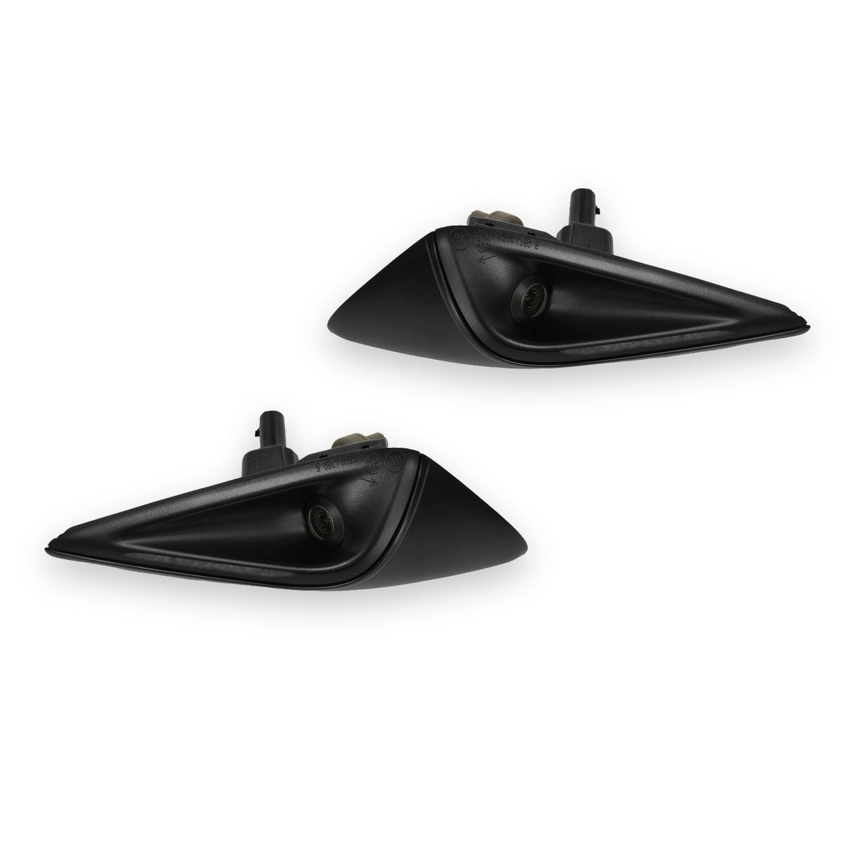 Left and right HW4 side repeater camera assemblies for Model 3 Highland and Model Y Juniper