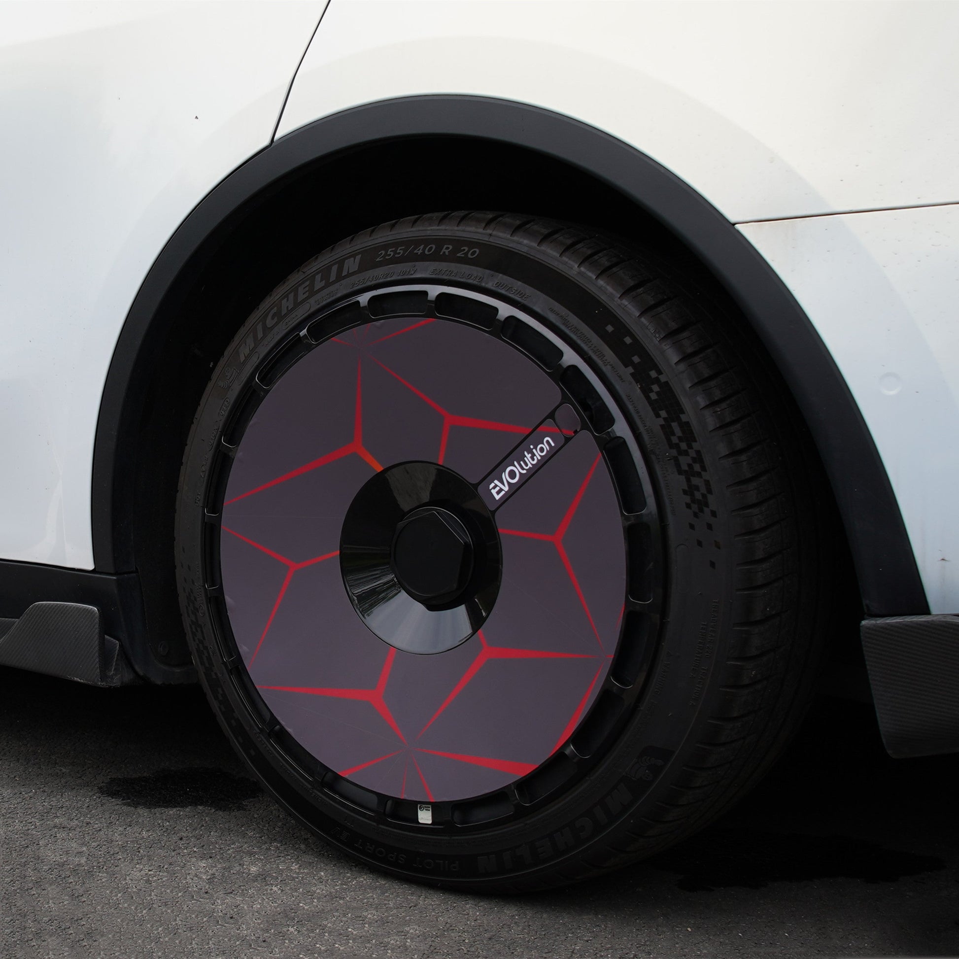 18' 19' Hub Caps Personalized Stickers For Tesla Model 3 & Model Y - Tesery Official Store