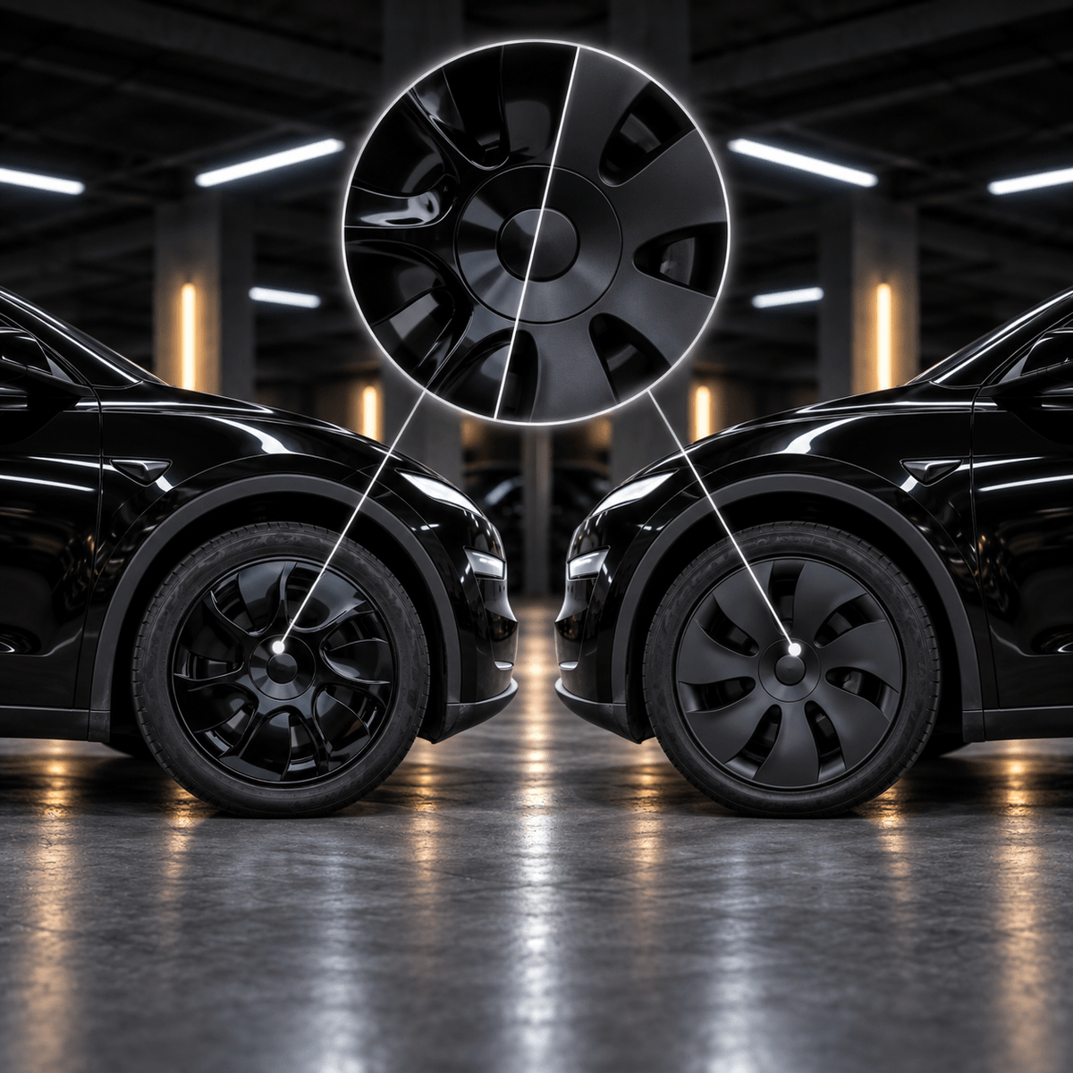 18″ Cyclone Wheel Covers for Tesla Model Y Standard 2026+ (4PCS) - Tesery Official Store