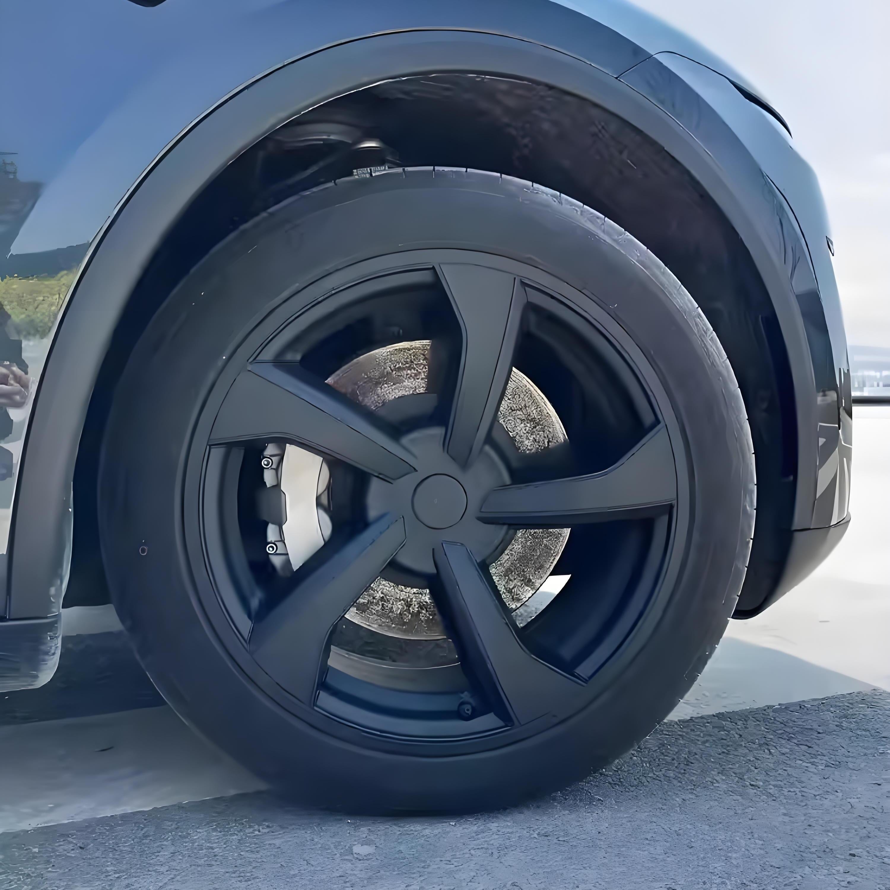 Crossflow 19″ Crossflow Wheel Covers for Model Y Juniper (4PCS)