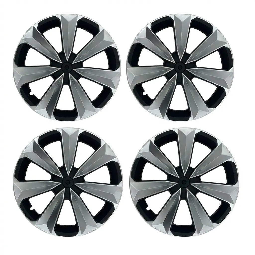 19” Gemini Wheel Covers for Model Y – Turbo Style Full Rim Protection | Tesery - Tesery Official Store