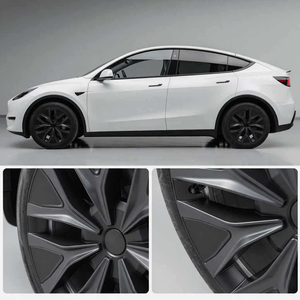 テスラ モデルY用 19インチ ジェミニ ホイールカバー – セブンスポーク
