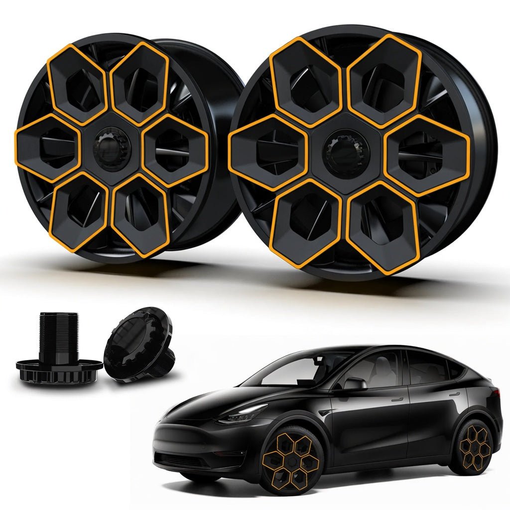 19" Hexa Honeycomb Wheel Covers for Model Y / Model Y Juniper | Tesery - Tesery Official Store