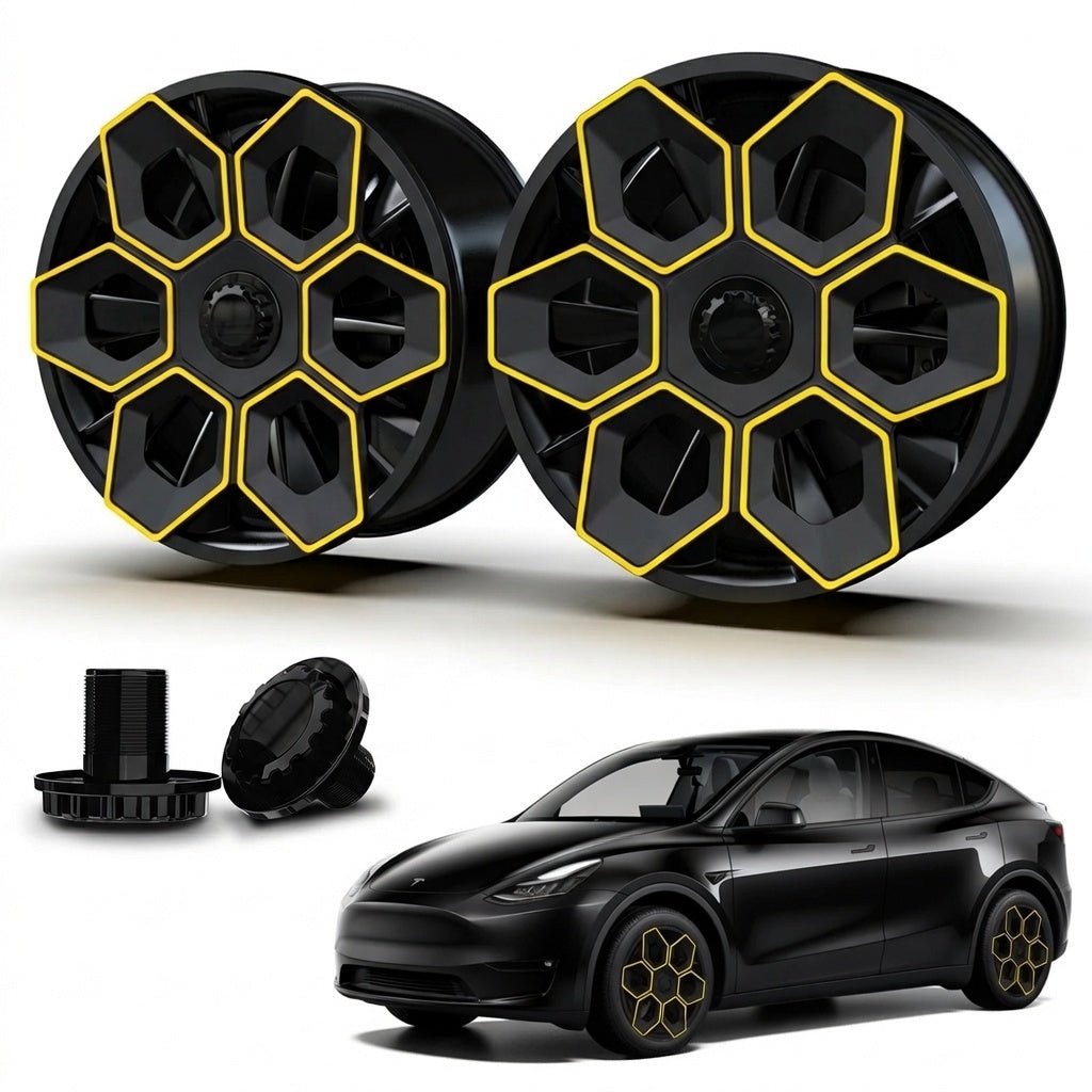 19" Hexa Honeycomb Wheel Covers for Model Y / Model Y Juniper | Tesery - Tesery Official Store