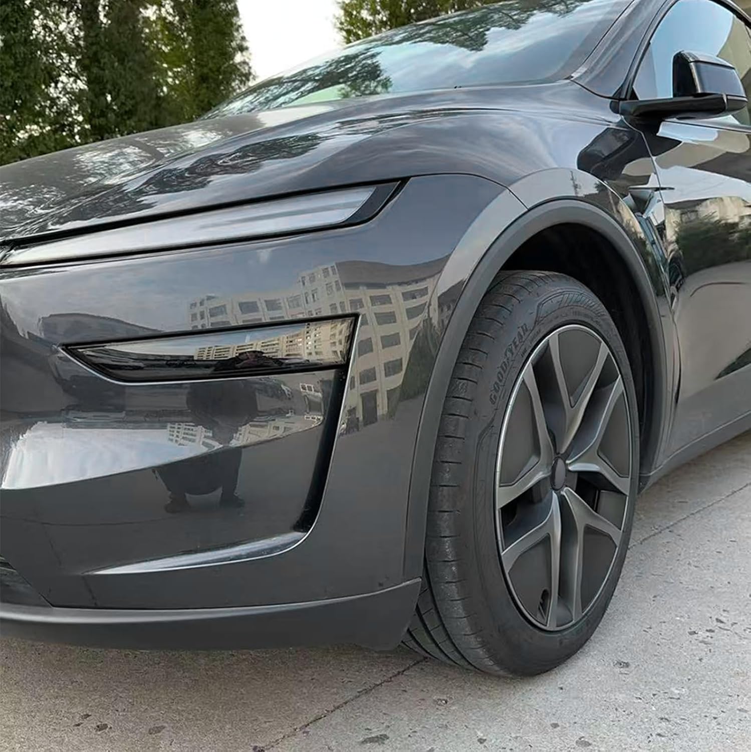 19 - Inch Gemini Wheel Covers for Model Y Juniper 2025+ (Set of 4) - Tesery Official Store