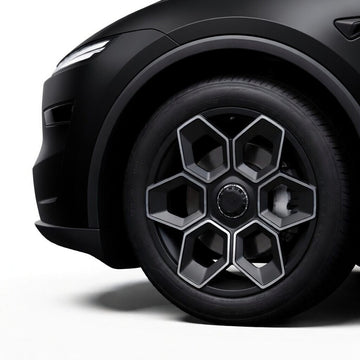 19" Hexa Honeycomb Wheel Covers for Tesla Model Y – Set of 4 | Tesery