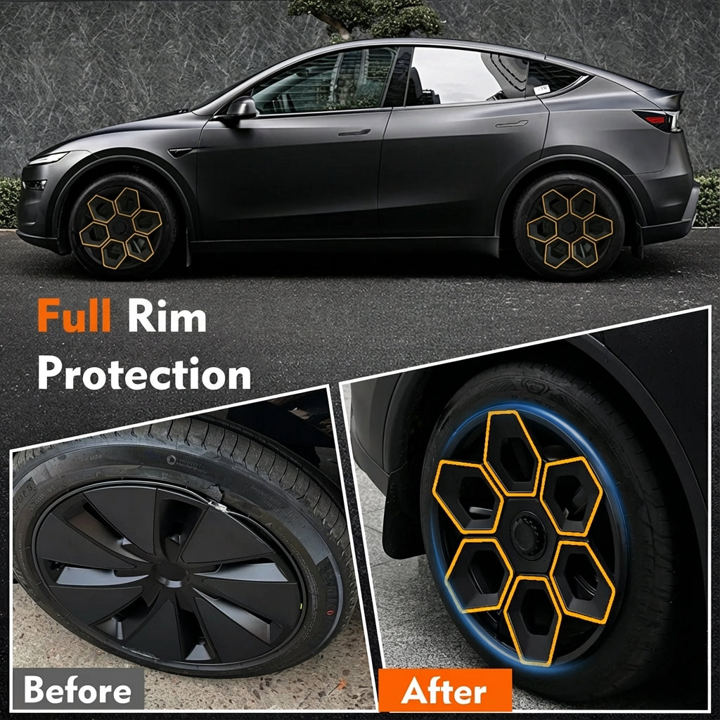 19" Wheel Covers for 2025 Tesla Model Y Juniper | Center-Lock