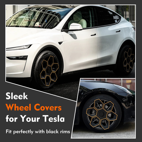 19" Wheel Covers for 2025 Tesla Model Y Juniper | Center-Lock