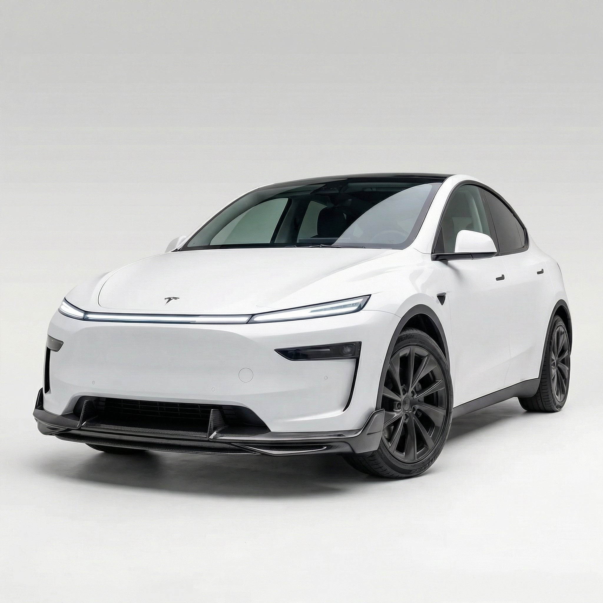 テスラ モデルY ジュニパー用カーボンファイバーフロントリップ
