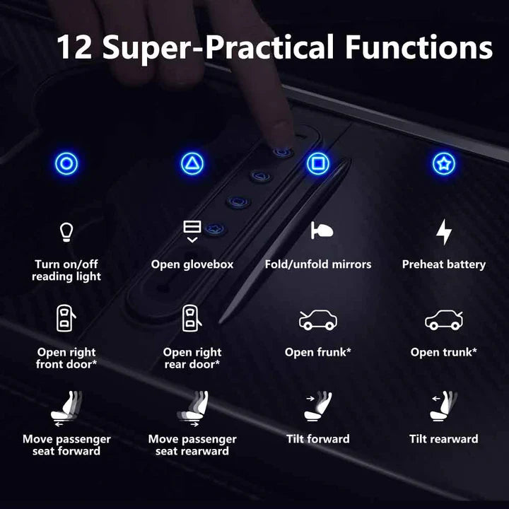 USB Hub Physical Buttons for Tesla Model 3&Y 2021-2023