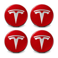 4 Pcs Hub Caps Covers Car for Tesla Model 3/Y/S/X (Diameter 56MM) - Tesery Official Store