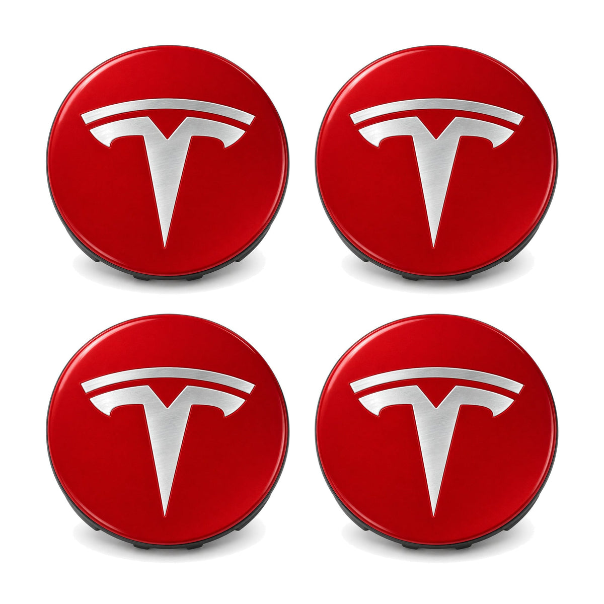 4 Pcs Hub Caps Covers Car for Tesla Model 3/Y/S/X (Diameter 56MM) - Tesery Official Store