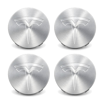 4 Pcs Hub Caps Covers Car for Tesla Model 3/Y/S/X (Diameter 56MM) - Tesery Official Store