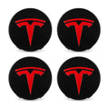 4 Pcs Hub Caps Covers Car for Tesla Model 3/Y/S/X (Diameter 56MM) - Tesery Official Store