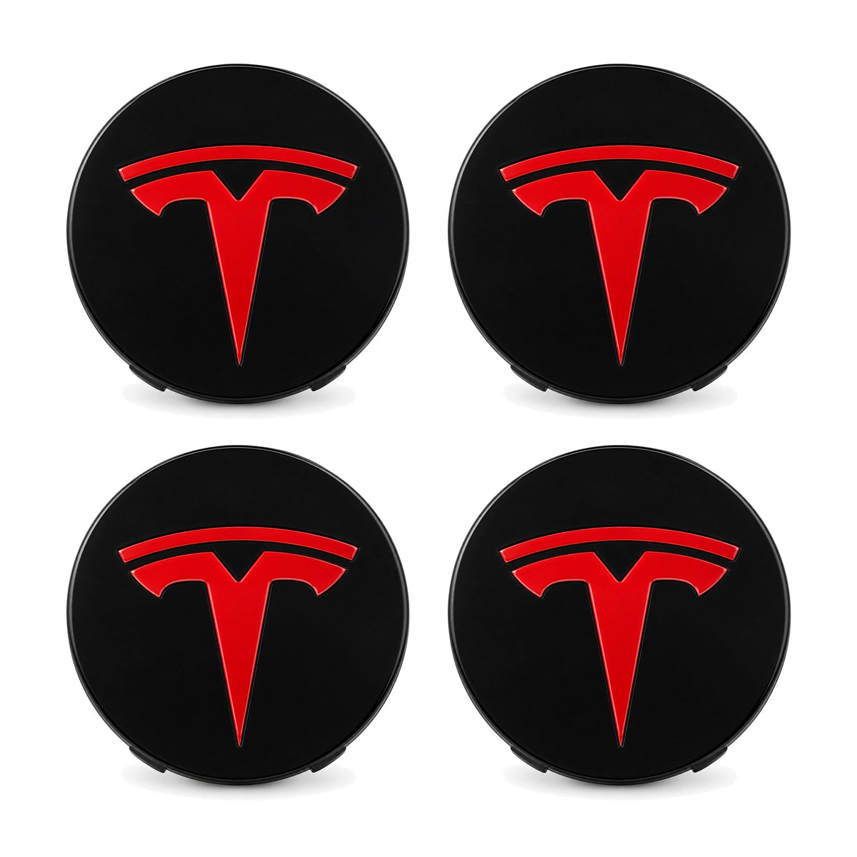 4 Pcs Hub Caps Covers Car for Tesla Model 3/Y/S/X (Diameter 56MM) - Tesery Official Store