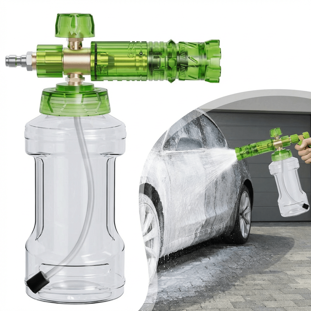 4000 PSI Foam Cannon for Pressure Washer - Aluminum Alloy Snow Foam Lance with 1/4" Quick Connect - Tesery Official Store