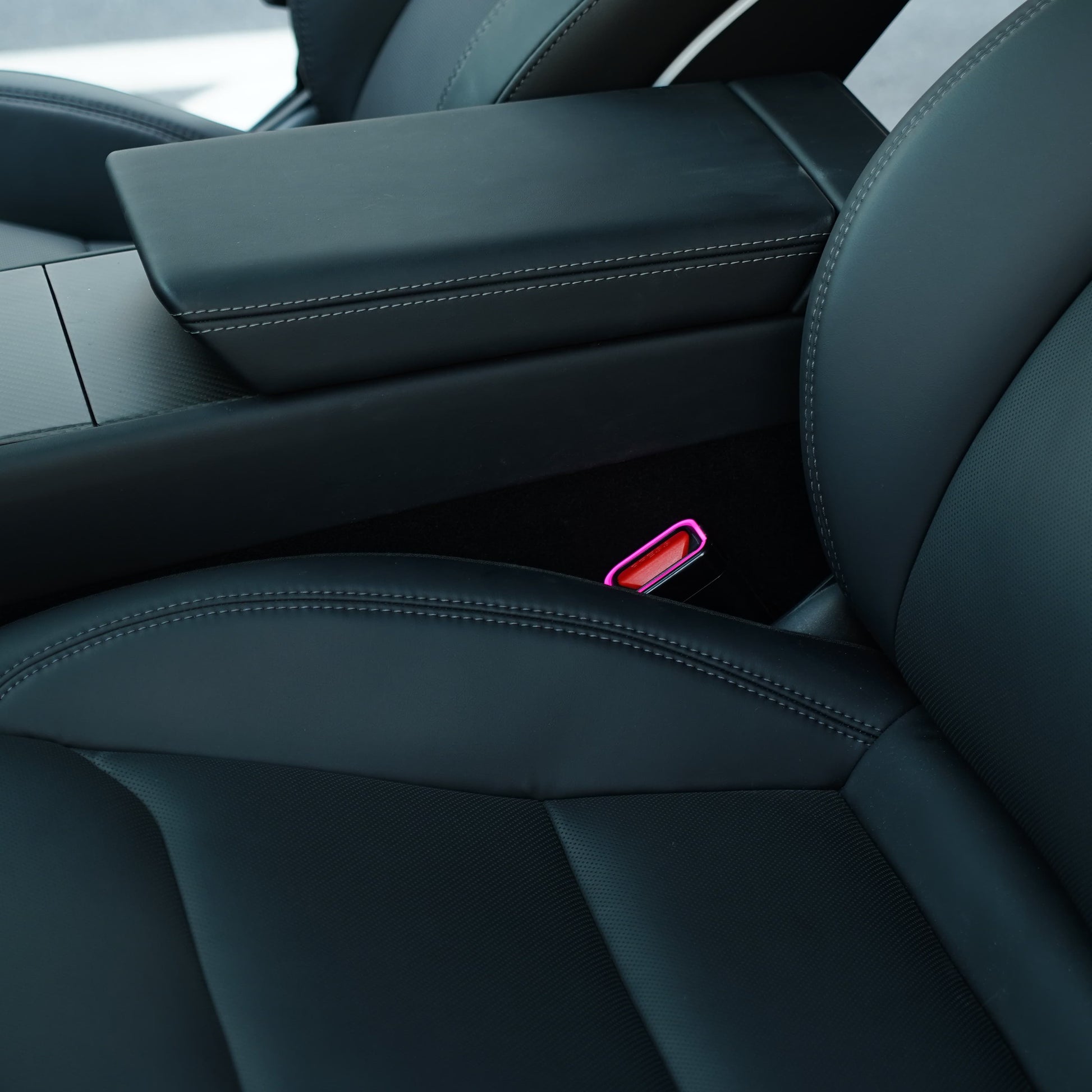 64 - Color RGB Seat Belt Buckle Ambient Light Kit for Tesla Model 3 Highland & Model Y Juniper - Tesery Official Store