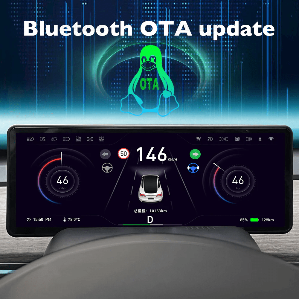 6.86'' Steering Instrument Cluster Display for Tesla Model 3 / Model Y - Tesery Official Store